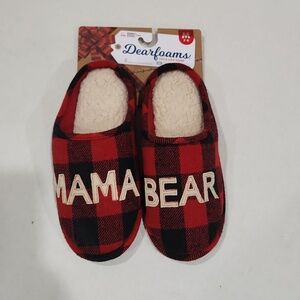 NWT Mama Bear Slippers Size Medium